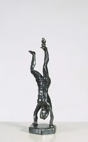 Nicolas Dings - Bronzen beeld, Balans kopen? Bied vanaf 160!