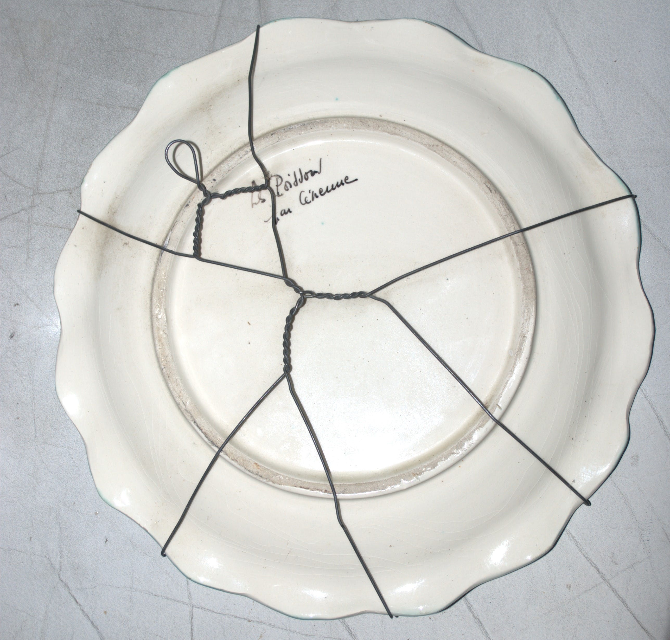 Vallauris Keramiek - Le Poisson - keramisch bord - Atelier Cerenne (1945-1958) kopen? Bied vanaf 15!