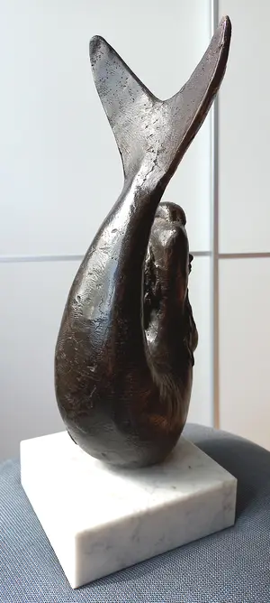 Evert den Hartog - Zeemeermin, bronzen beeld kopen? Bied vanaf 750!