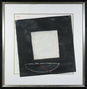 Niet of onleesbaar gesigneerd - Olieverf op papier, Moonlight Sonata - Ingelijst kopen? Bied vanaf 1!