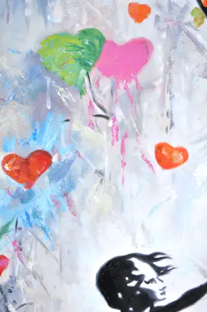 Loic Tuhal - Ode aan Banksy - olie op doek - gesigneerd - 120x90 cm kopen? Bied vanaf 850!