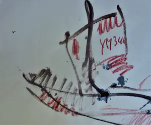 Anton Heyboer - Anton Heyboer met zijn boot de Y.M. 348 in de haven van Ymuiden . kopen? Bied vanaf 200!