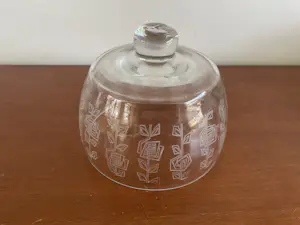 Royal Leerdam - Design glazen botervloot of kaasstolp kopen? Bied vanaf 10!