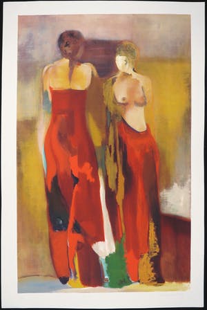 Hans van den Berg - Zeefdruk, Toulon kopen? Bied vanaf 35!