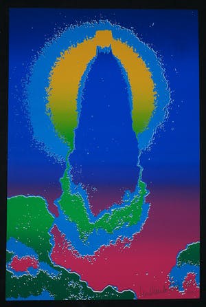 Henk van der Vet - Zeefdruk, Zonder titel kopen? Bied vanaf 1!