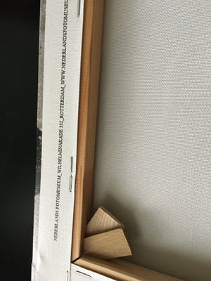 Steef Zoetmulder - Gebroken lijn - 100 x 75cm kopen? Bied vanaf 75!