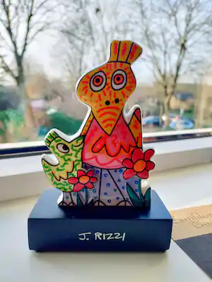 James Rizzi - Pop art beeld vendu pour 150€ !