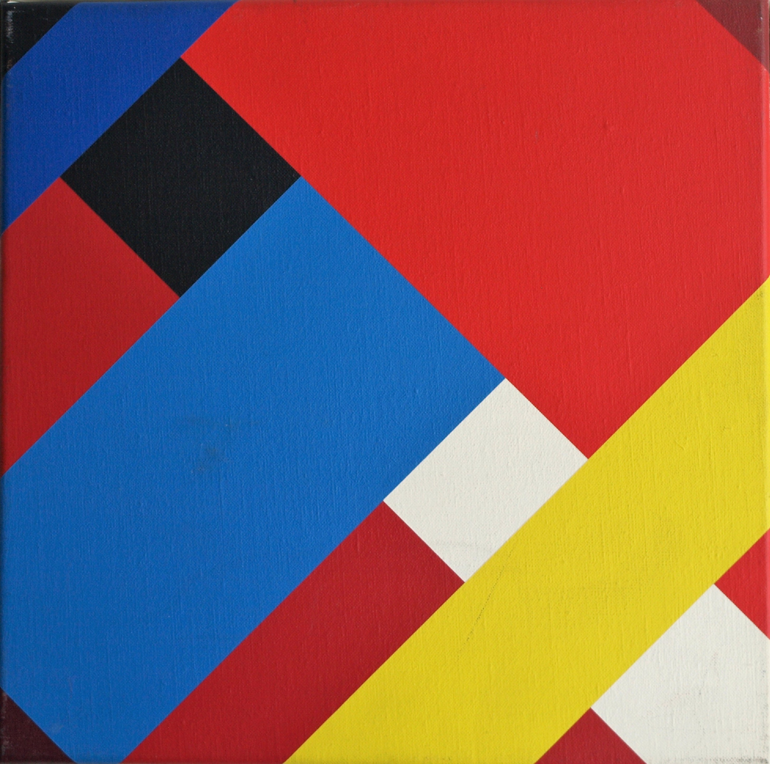 Nigel Kent - Acrylverf op doek – Zonder titel - Ingelijst - ca 1992 verkocht voor € 45!