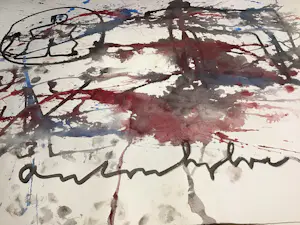 Anton Heyboer - Confrontatie tussen het symbool van de onschuld met het dier. kopen? Bied vanaf 200!