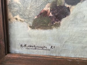 Gerbrand Frederik van Schagen - A7739 - Pramen langs de vaart kopen? Bied vanaf 250!