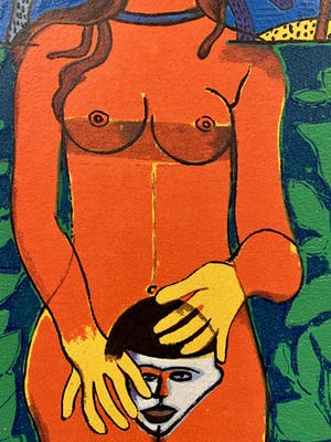 Corneille - TERRAGRAVURE - La Femme de la Bible - gesigneerd kopen? Bied vanaf 790!