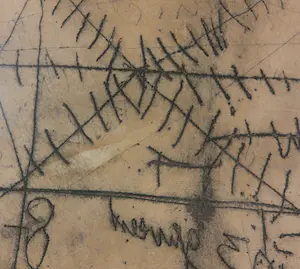 Anton Heyboer - Ets, Abstracte compositie - Ingelijst kopen? Bied vanaf 200!