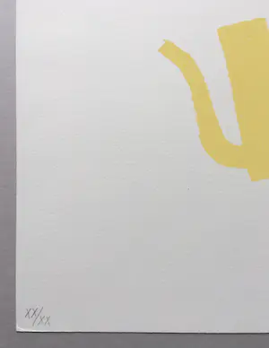 Klaas Gubbels - zeefdruk - ‘Geel Servies’ - 2005 kopen? Bied vanaf 285!