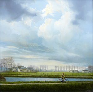 Albert Temming - Langs de Kromme Rijn -voorjaar 1983- kopen? Bied vanaf 150!