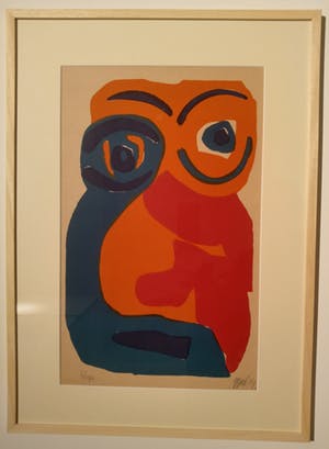 Karel Appel - Happy Face - Handgesigneerde 1969 litho (ingelijst) kopen? Bied vanaf 635!