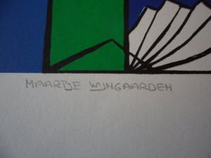 Maartje Wijngaarden - Zeefdruk, Zonder titel kopen? Bied vanaf 30!