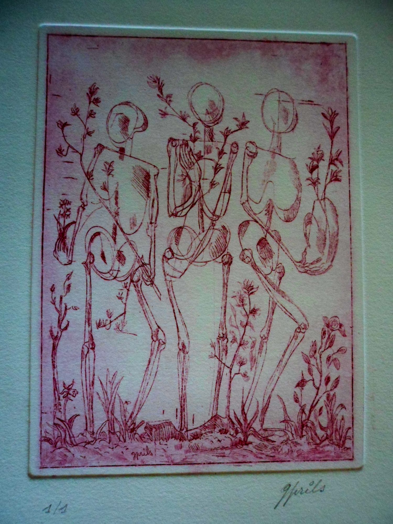 Gustaaf Prils - Ets. titel onbekend oplage 1/1. kopen? Bied vanaf 30!