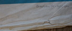 Jef Diederen - Houtsnede op Japans papier - 1975 kopen? Bied vanaf 50!