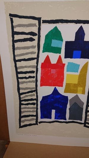 Harrie Gerritz - Fraai en kleurrijk werk van de hand van Harrie Gerritz. kopen? Bied vanaf 90!