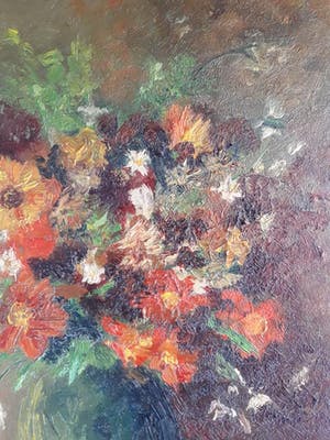 Jan Overweel - Bloemstilleven in vaas. kopen? Bied vanaf 20!