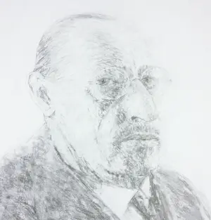 Willem Ouwerkerk - Potloodtekening, Igor Stravinsky kopen? Bied vanaf 1!