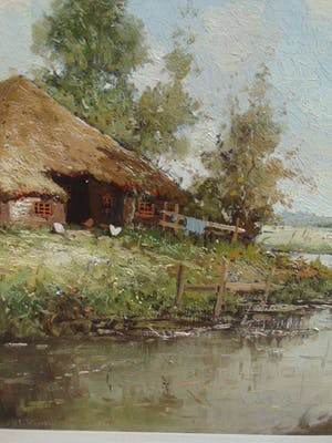 Rob de Haan - Polderlandschap kopen? Bied vanaf 100!