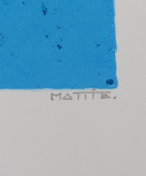 Mattie Schilders - Zeefdruk, Water, Bron van leven 4 kopen? Bied vanaf 1!