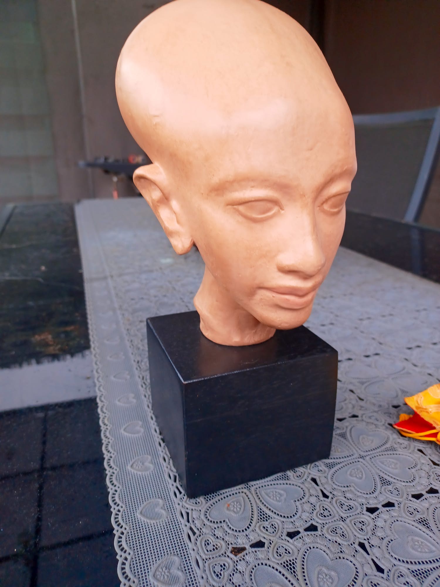 Heinrich Franciscus Antheunis - Beeld koningin Nefertiti kopen? Bied vanaf 300!