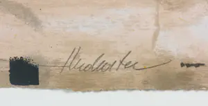 Theo Koster - Zeefdruk, Vierkant blauw - Ingelijst kopen? Bied vanaf 50!