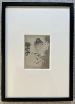 Jan Mankes - Originele Heliogravure - Puttertje op Tak 1923 kopen? Bied vanaf 175!