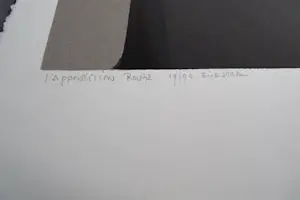 Fon Klement - Grote boardsnede "l'apparitino rouge" beperkte oplage (90) - nieuwstaat kopen? Bied vanaf 68!