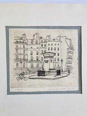 Frans Vollmer - Place Maubert Paris kopen? Bied vanaf 25!