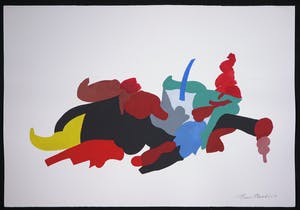 Henri Plaat - Gouache op papier, Zonder titel (groot) kopen? Bied vanaf 1!