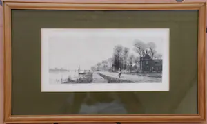 Elias Stark - Langs de Amstel, buiten Amsterdam. kopen? Bied vanaf 70!