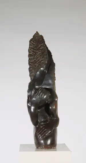 Jonathan Mhondorohuma - Stenen beeld, Sky Angel kopen? Bied vanaf 150!