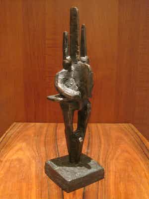 Brons (Onbekend) - Twee figuren verkocht voor € 110!