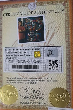 Simeon Gonzales - Peces del Valle Sagrado kopen? Bied vanaf 549!