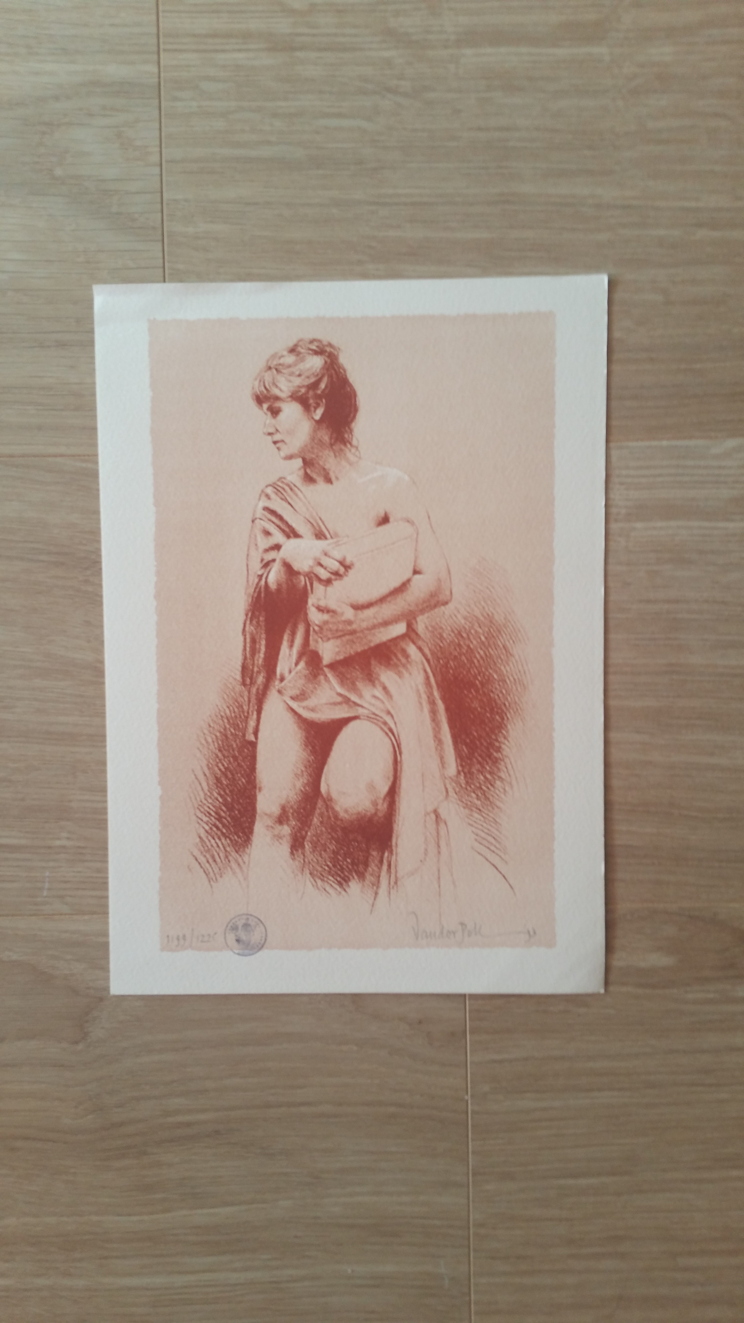 Bas van der Poll - vrouw met boek kopen? Bied vanaf 10!