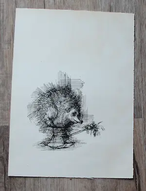 Dirkje Kuik - Clichedruk: Egeltje kopen? Bied vanaf 25!