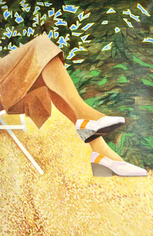 Aat Verhoog - PM – "Contre-jour" Tegenlicht, Olie op doek, Gesigneerd, 100x100 cm, 1978 kopen? Bied vanaf 490!