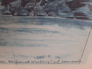 Christo - Over the river - Grote Litho in plexibox - handgesigneerd kopen? Bied vanaf 650!