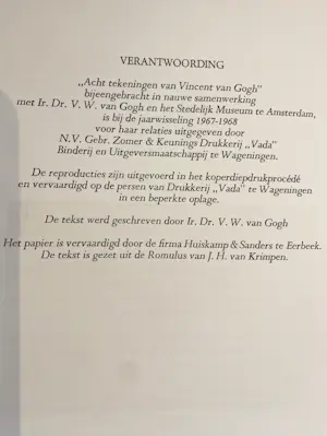 Vincent van Gogh - Acht tekeningen van Vincent van Gogh kopen? Bied vanaf 165!
