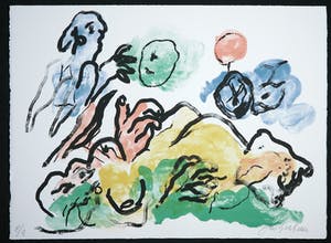 Jan Sierhuis - Litho, Moeder en kind kopen? Bied vanaf 1!