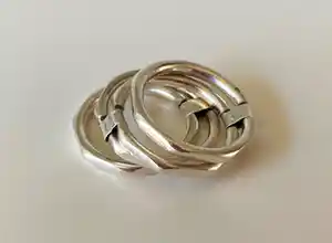 925 Zilver - Chain Ring verkocht voor € 1!