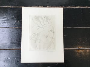 Fons Montens - Dame met de duif kopen? Bied vanaf 50!