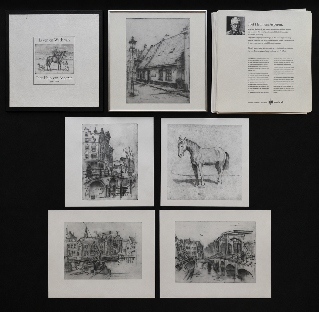 Buy Piet Hein van Asperen - Leven en Werk van - 34 tekeningen - Beperkte oplage? Bid from 30!
