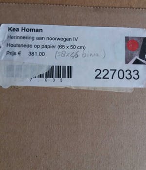 Kea Homan - Herinnering aan Noorwegen IV kopen? Bied vanaf 25!