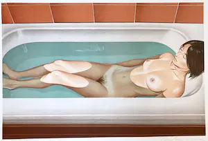 Mel Ramos - Bonnard´s Bath kopen? Bied vanaf 750!