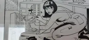 Herr Seele - 1 Offset Print - Zie je wel Henk, ... de fout zat in het moederbord? kopen? Bied vanaf 125!