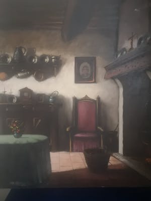Niet of onleesbaar gesigneerd - Huiskamer van Welleer kopen? Bied vanaf 1!